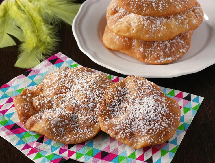 Ingredientes para las orejas de carnaval