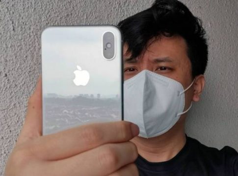 Iphone mascarilla iPhone