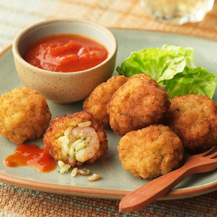La versión de Karlos Arguiñano para unas croquetas de arroz con calamares 6 Pasos a seguir:
