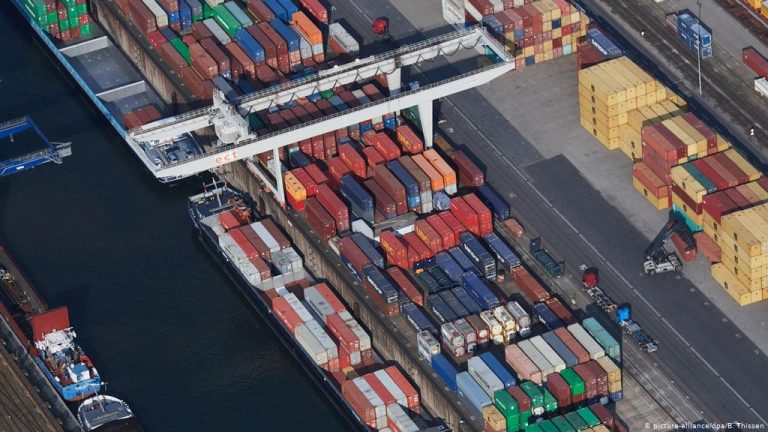 Las exportaciones alemanas se hundieron un 9,3% en 2020