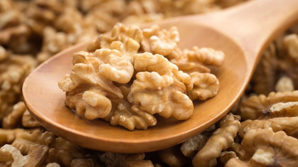 Las nueces son ricas en calcio