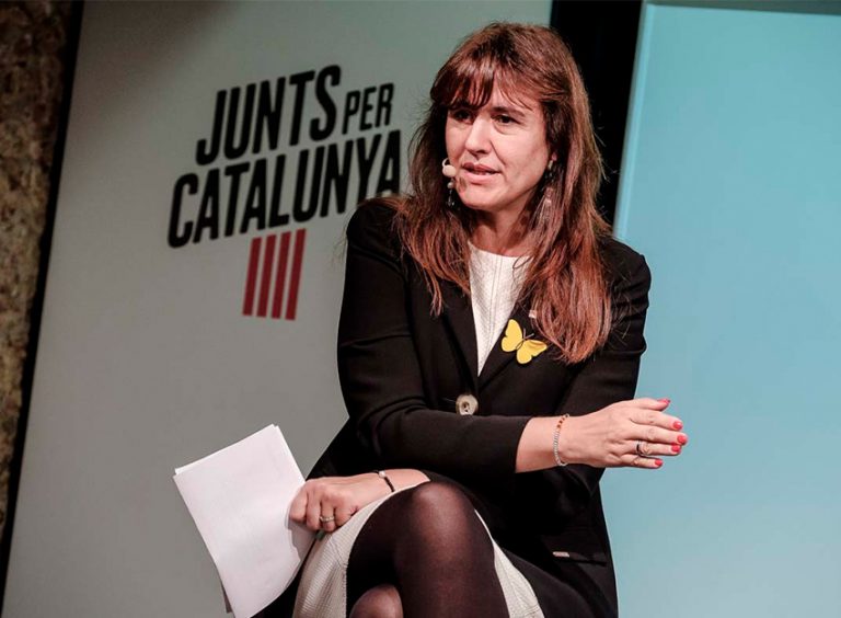 Borràs defiende un Govern independentista frente 