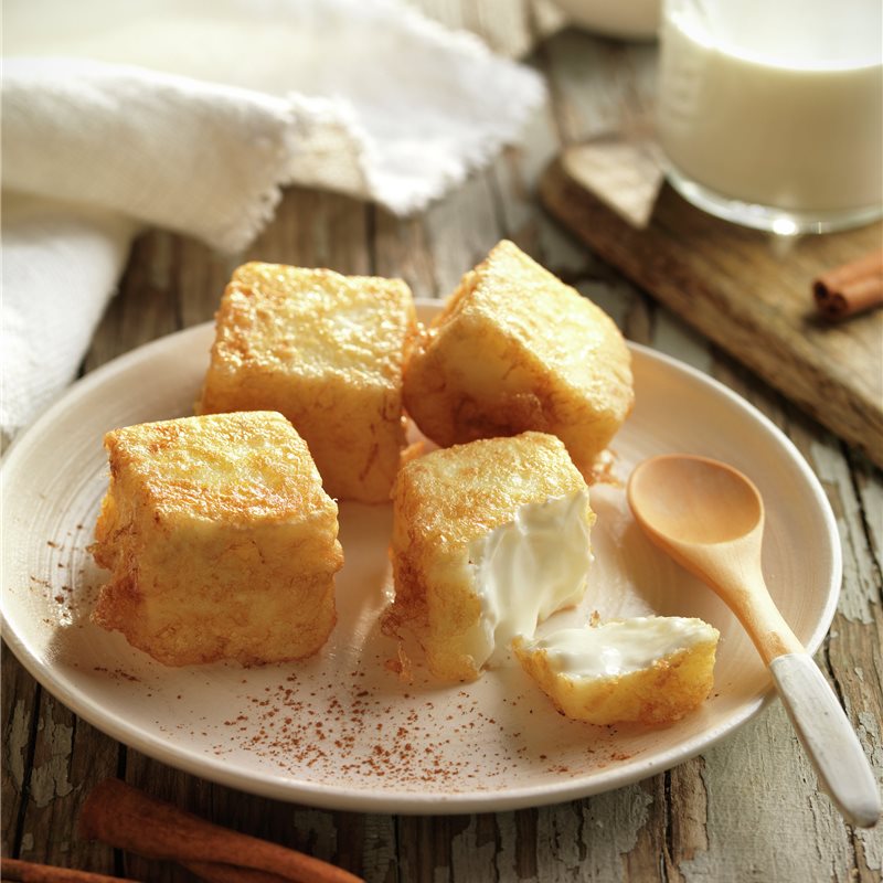 ¿Cómo es la fritura la leche frita?