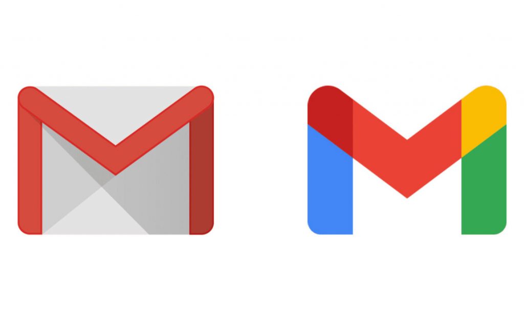 La evolución del logo