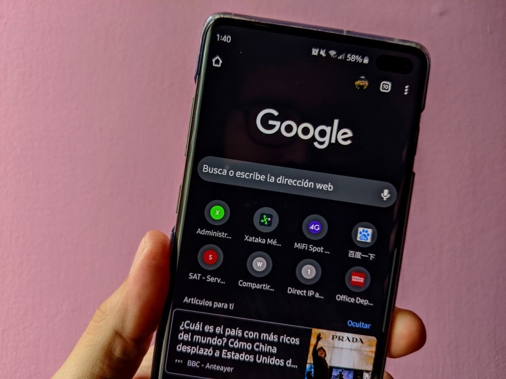 Así es el modo oscuro de Google (y cómo ponerlo) 172 Menú de personalización que puedes adaptar a tu gusto