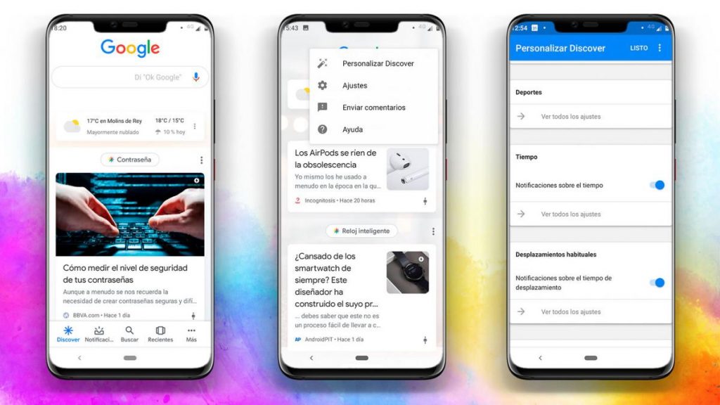 Notificaciones con Google Discover