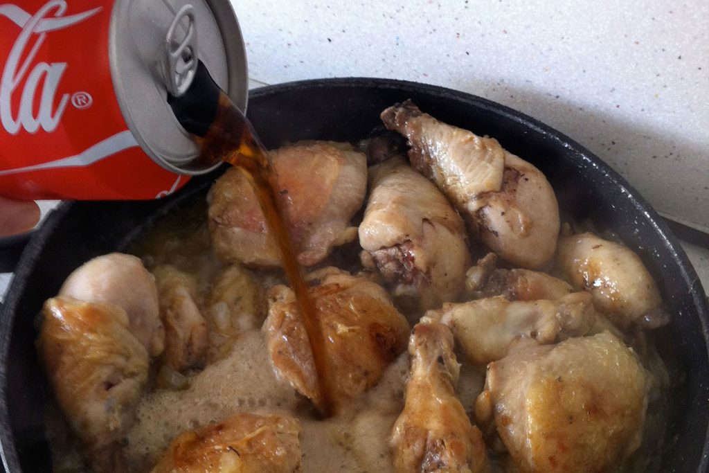 Pollo a la Coca Cola: la receta más fácil y rápida para una comida de fin de semana 8 Pasos para preparar el sándwich de pollo con Coca Cola