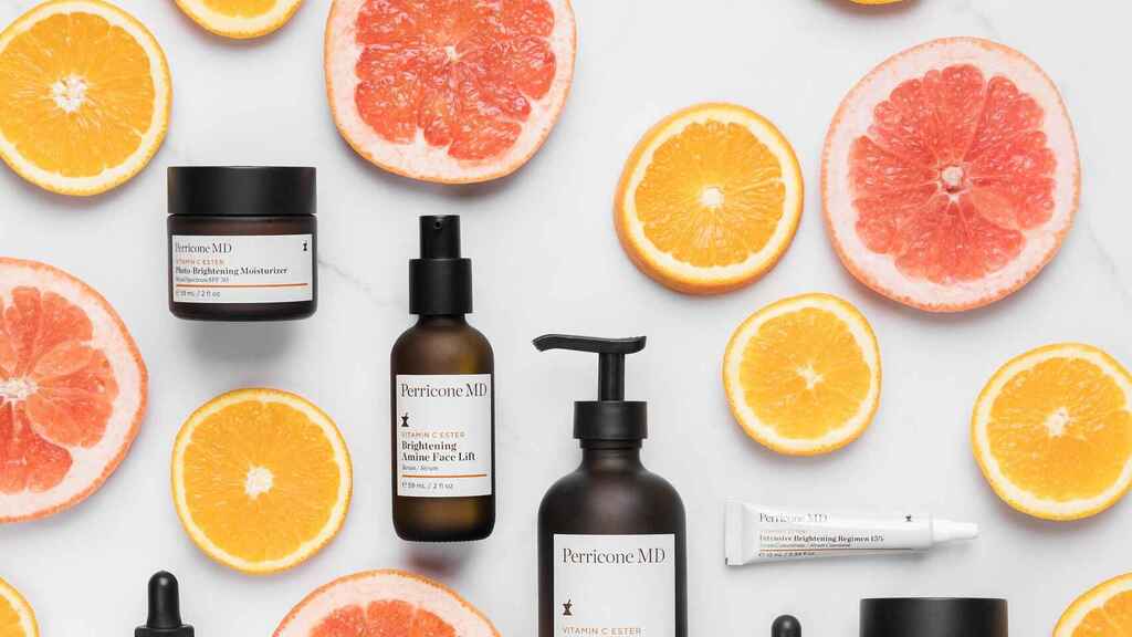 Productos con Vitamina C frigorífico cosméticos