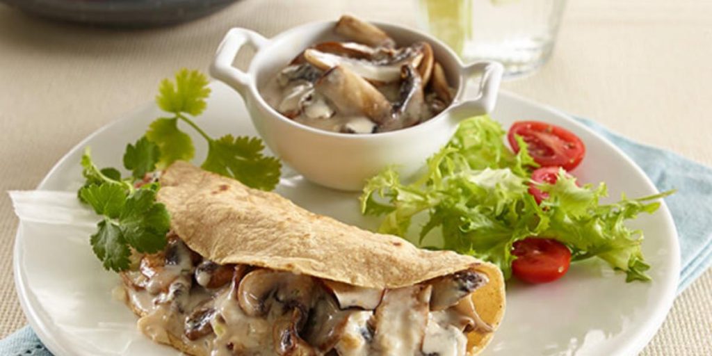 Quesadillas de queso: cómo prepararlas en menos de 30 minutos 2 Quesadillas de queso manchego y champiñones