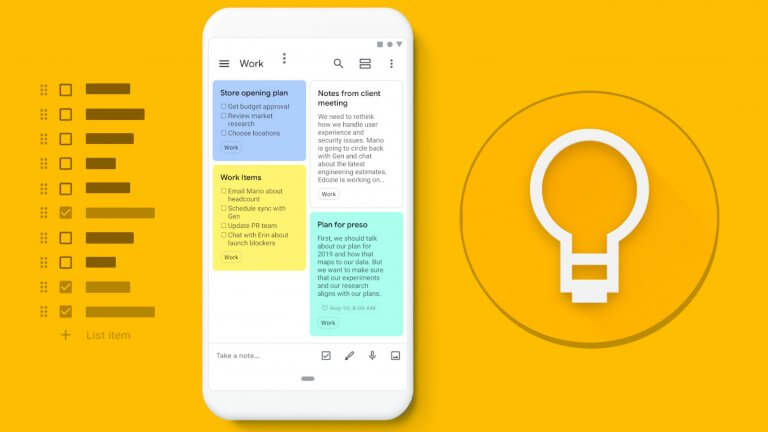 Qué es Google Keep