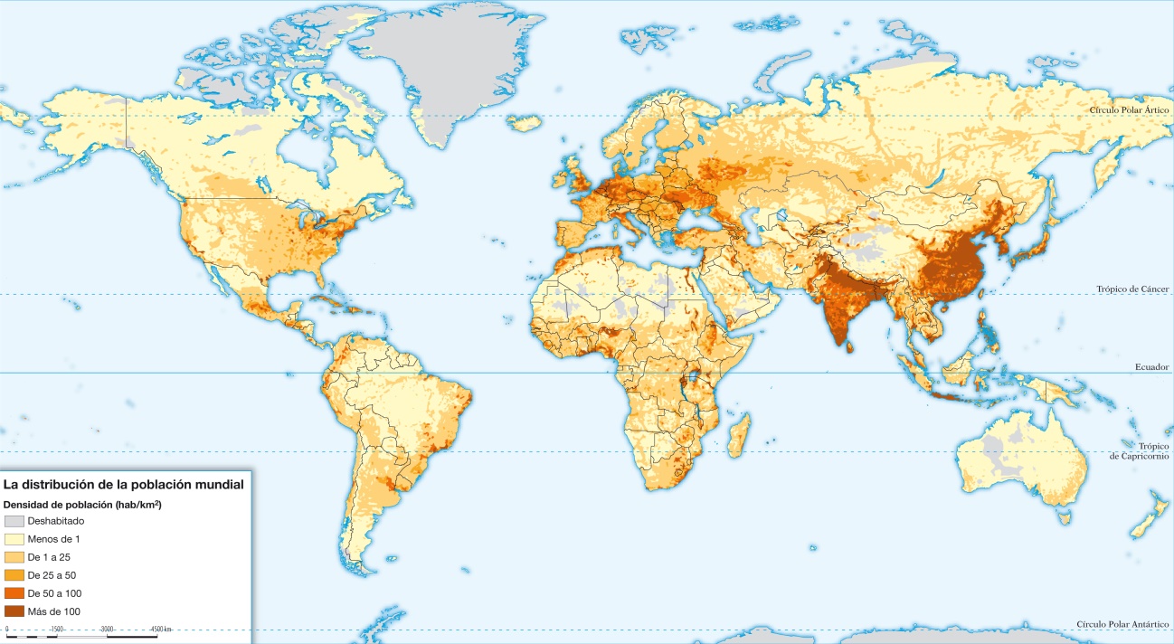 Qué es la densidad de población 62 Qué es la densidad de población