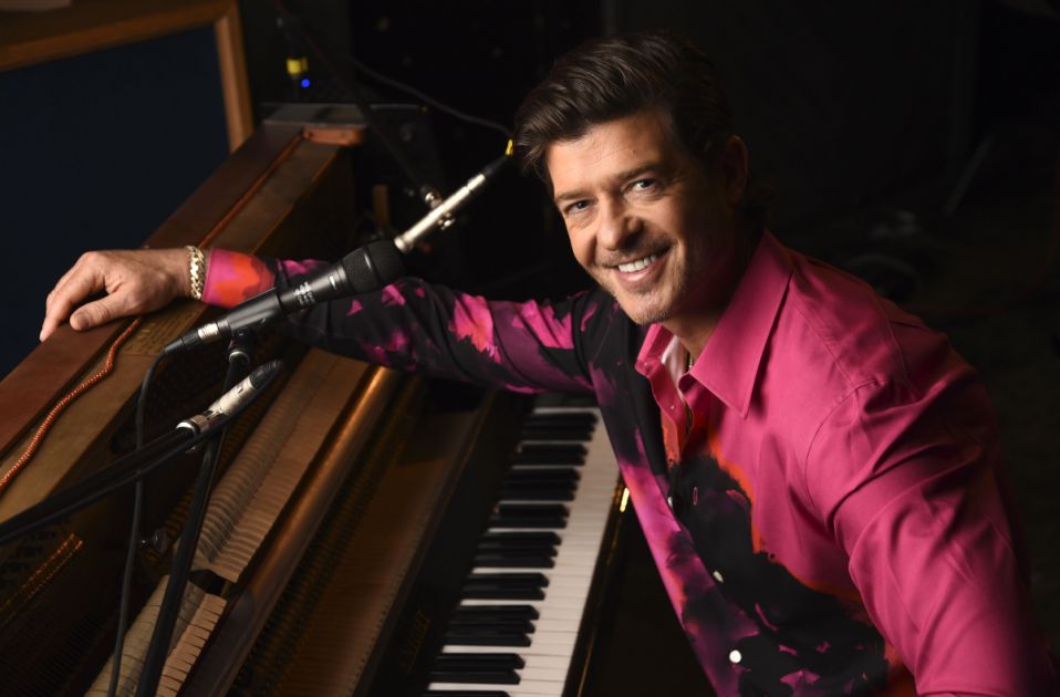 Robin Thicke On Earth, and in Heaven