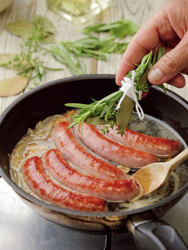 Salchichas a la sidra: el manjar más sabroso con muy pocos ingredientes 183 Sugerencias