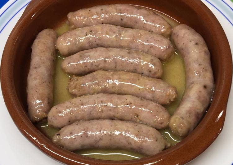 Salchichas a la sidra: el manjar más sabroso con muy pocos ingredientes 178 Ingredientes