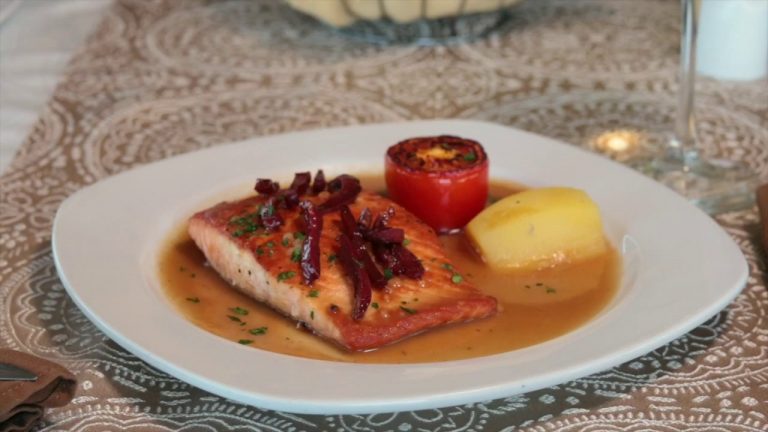 Salmón a la ribereña: el plato asturiano que es un placer degustar