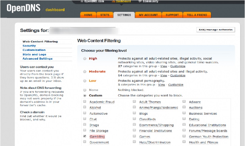 Servidores DNS más populares