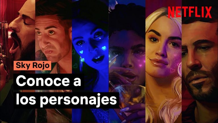 Sky Rojo: así son los protagonistas de la nueva serie de Netflix