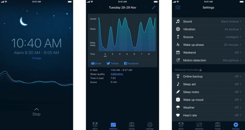 Analiza tu sueño con Sleep Cycle