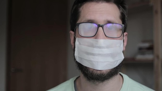 Con mascarilla pero sin vaho 