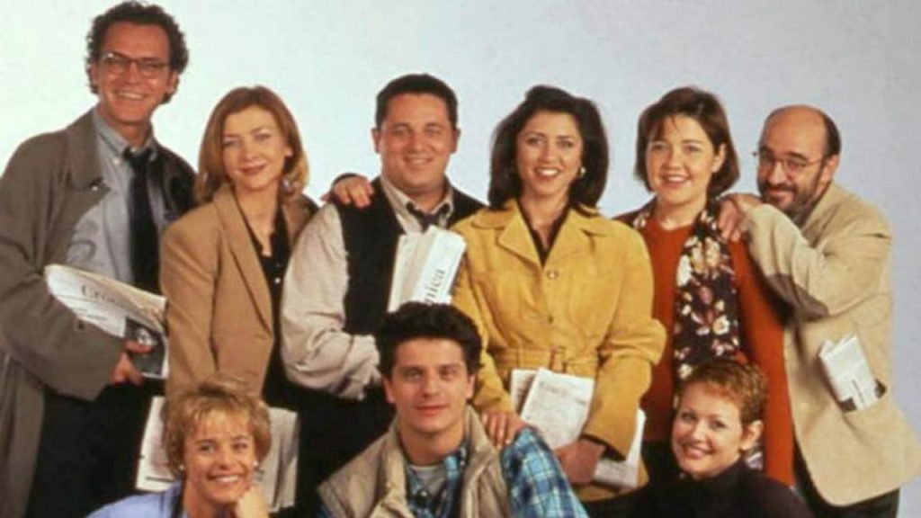 El reparto de Periodistas