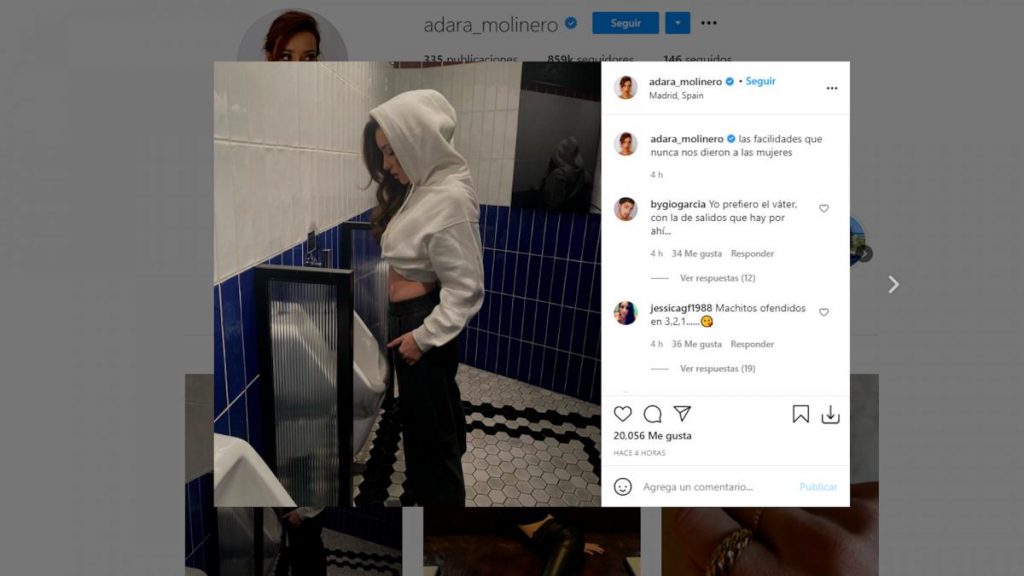 A Adara le gusta la polémica.