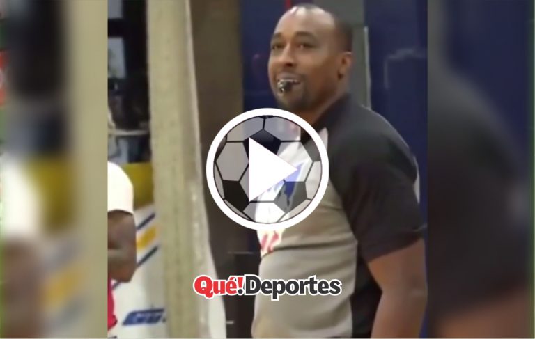 La cara del árbitro me representa