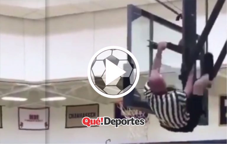 Cuando eres árbitro de baloncesto y Tarzán al mismo tiempo