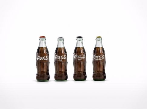 Coca Cola botellas de vidrio