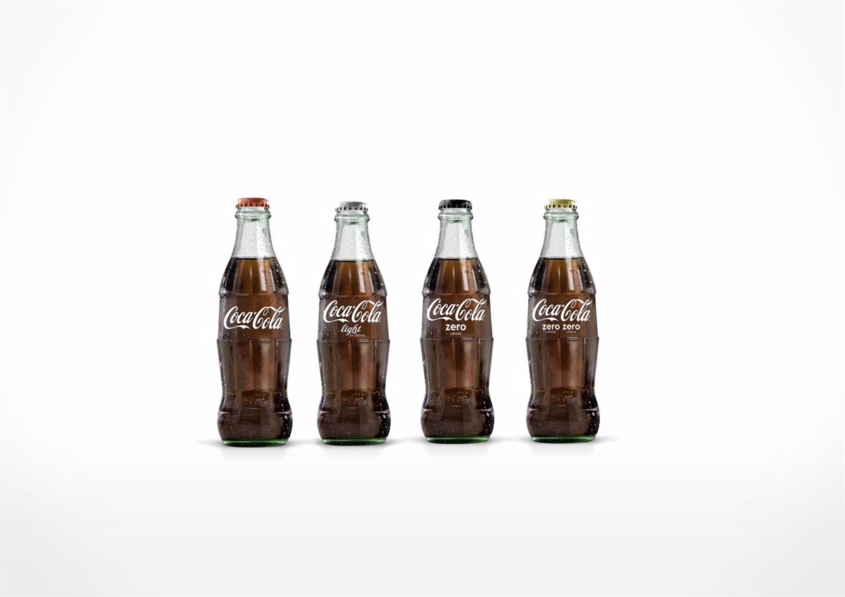 Coca Cola botellas de vidrio