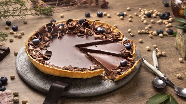 cómo hacer una tarta cremosa de chocolate sin necesidad de horno
