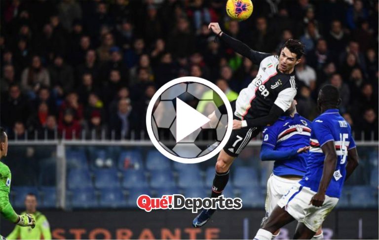 Tratando de imitar el salto mortal de Cristiano Ronaldo