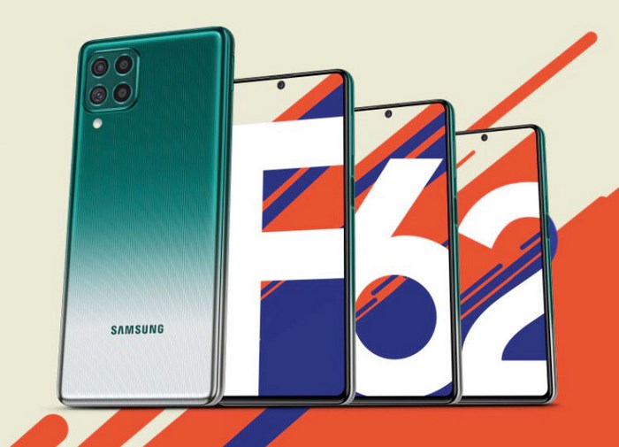diseño samsung galaxy f62