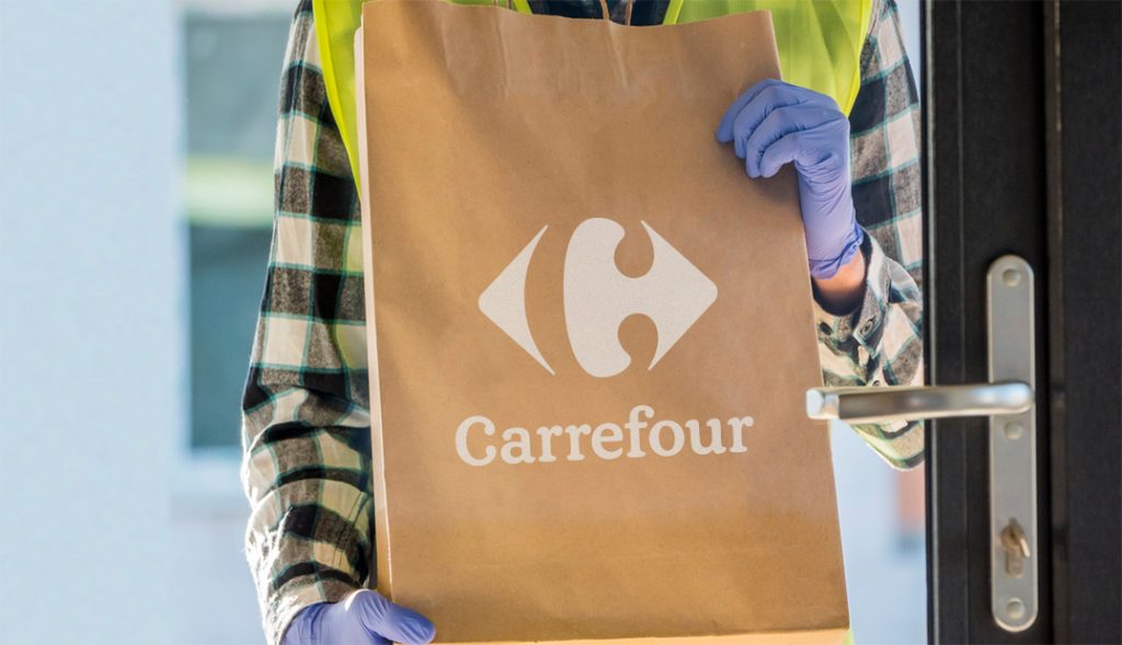 Como Amazon, Carrefour también ofrece un enorme catálogo de productos.