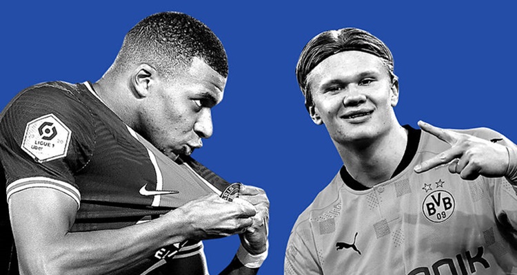 Brillar Erling Haaland, Kylian Mbappé