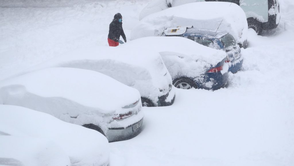Este mes ha habido, históricamente, muchas nevadas.