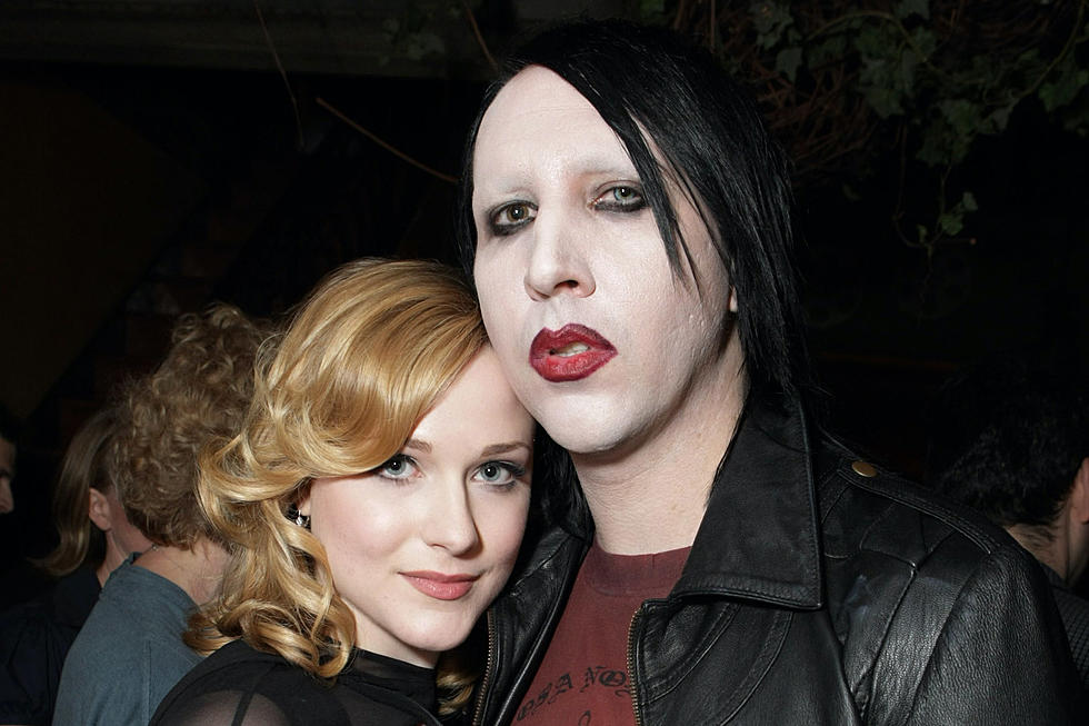 Marilyn Manson, con Rachel Evan Wood.