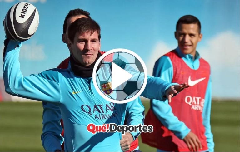 Jugando al rugby para detener a Lionel Messi