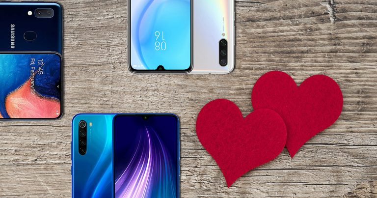 Móviles por menos de 300 euros perfectos para San Valentín