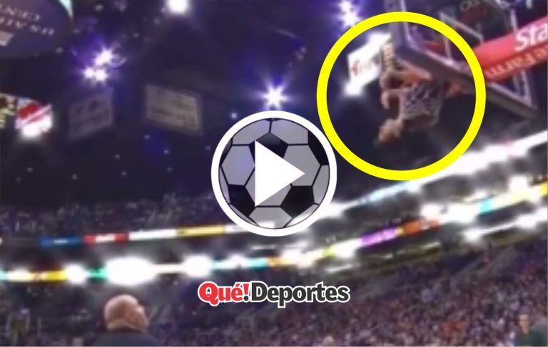 ¡Hizo una clavada sobre sí mismo!