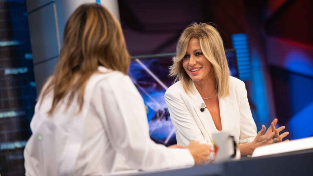 Nuria Roca y Susanna Griso, en la edición de este martes de 'El hormiguero'.