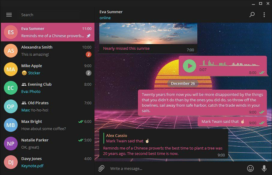 ¿Cómo instalar temas para Telegram de otros usuarios?