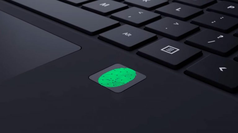 Protege tu intimidad: portátiles con lector de huellas dactilares
