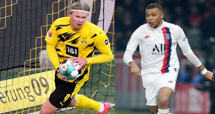 Récord Erling Haaland Kylian Mbappé