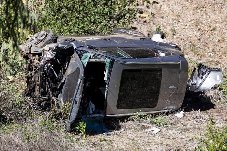 Tiger Woods: así ha sido el impresionante accidente que casi acaba con su vida