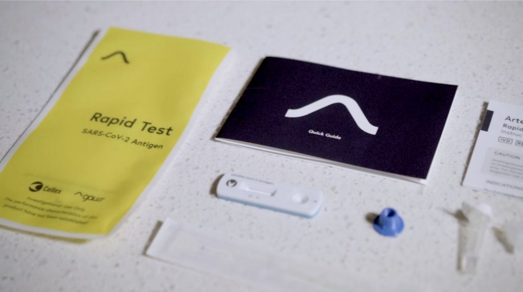 Así es el test rápido de antígenos covid para casa y con el móvil