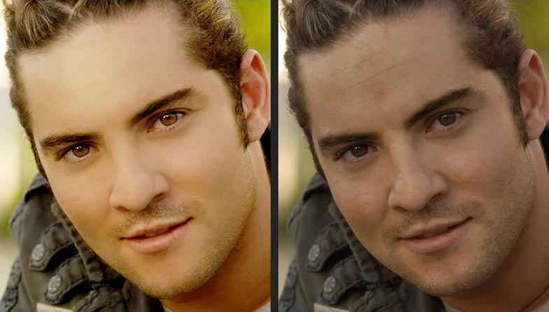 15 fotografías de famosos antes y después del Photoshop 06