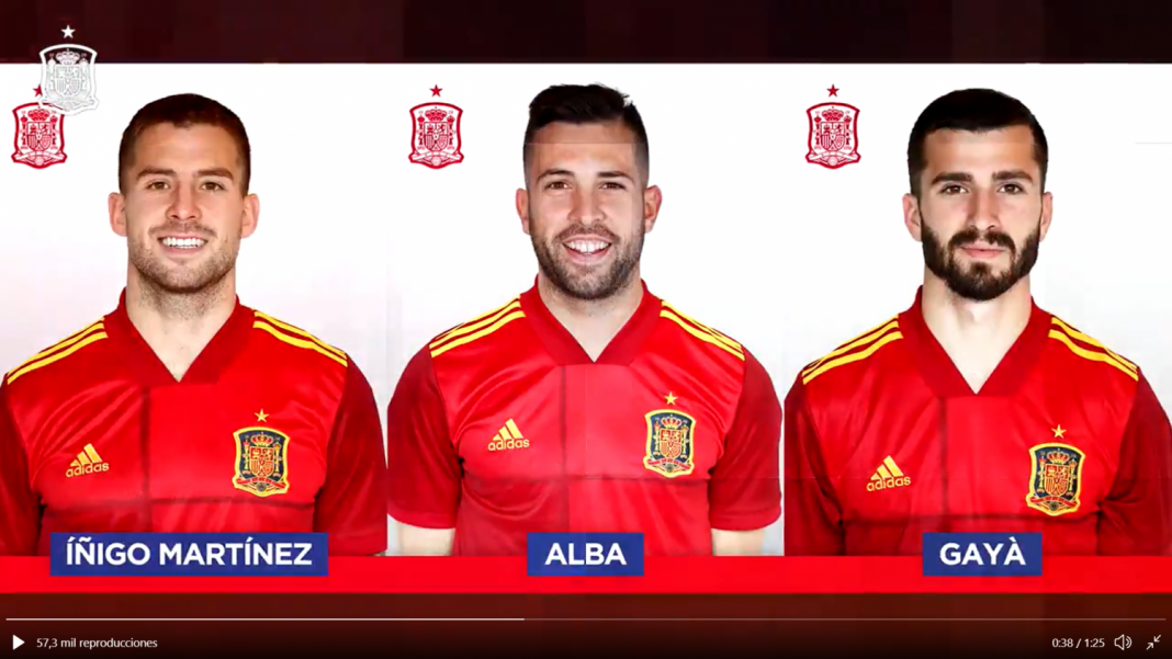 Centrales selección española Luis Enrique