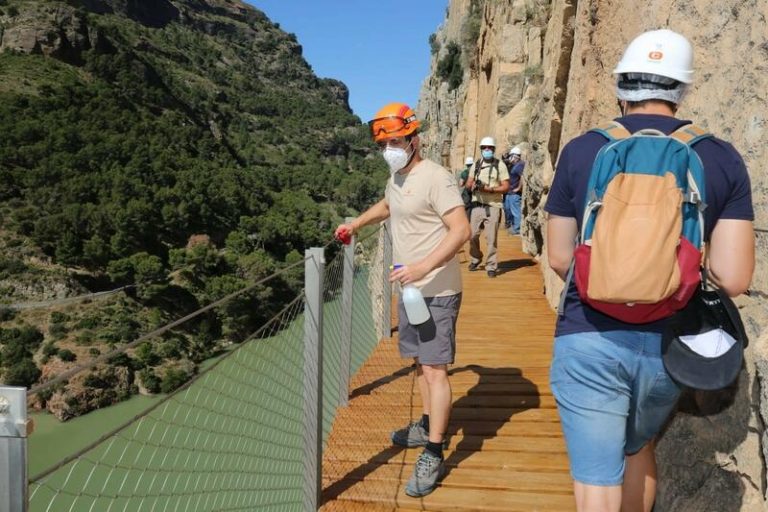 El Caminito del Rey (Málaga) reabre tras el cierre obligado por el coronavirus