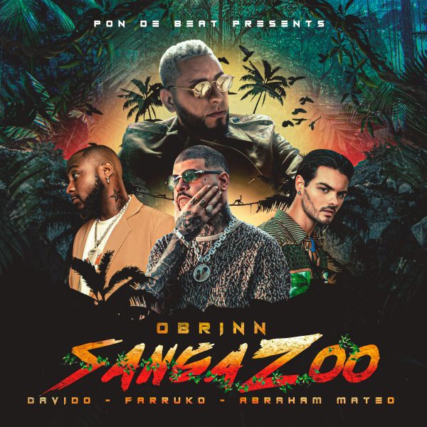 Abraham Mateo, DaVido, Obrinn y Farruko juntos en 'Sanga Zoo' 6 Abraham Mateo DaVido Obrinn Farruko Sanga Zoo