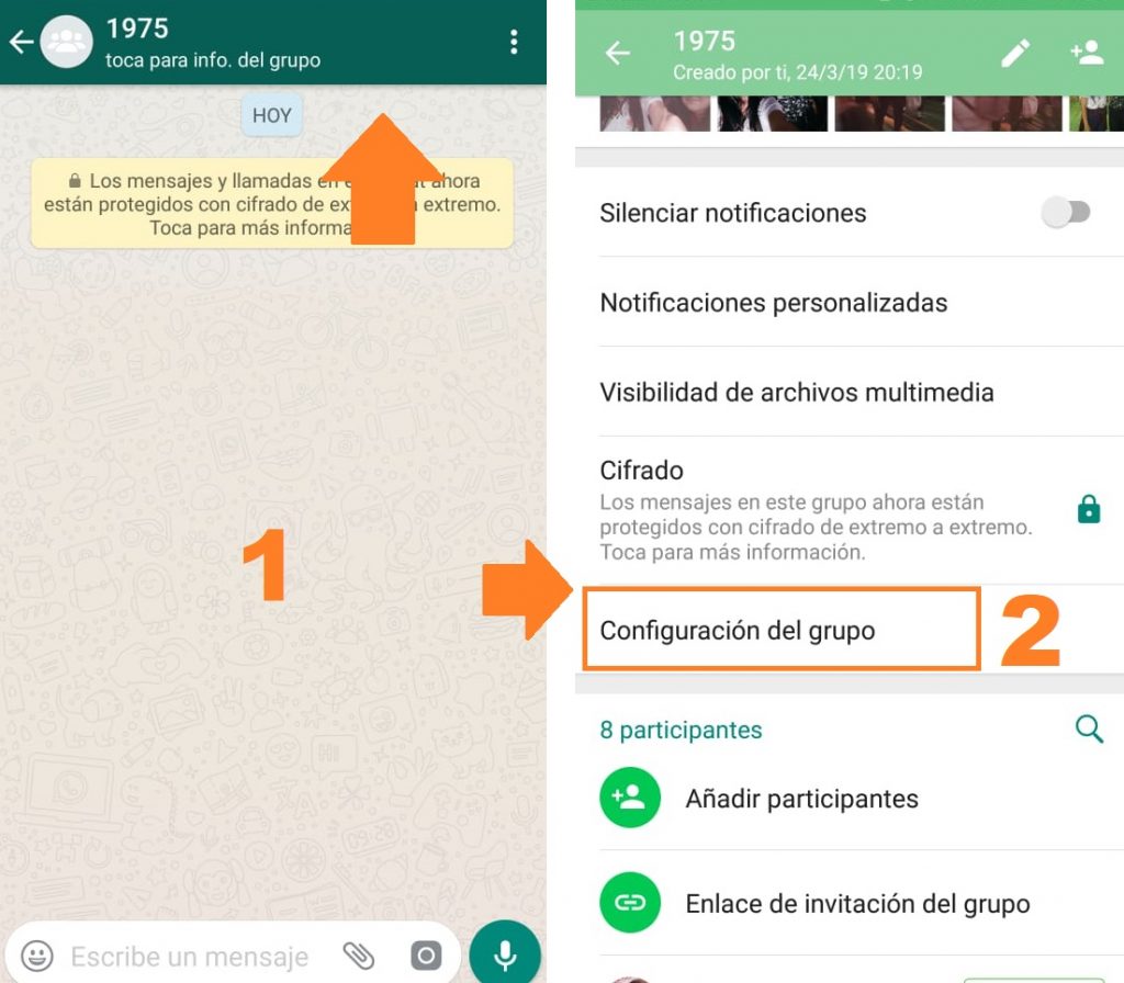 WhatsApp: así puedes crear un grupo donde solo los administradores escriban 64 Ajustes para las conversaciones de administradores